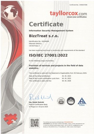 ISO/IEC 27001 Certified Partner